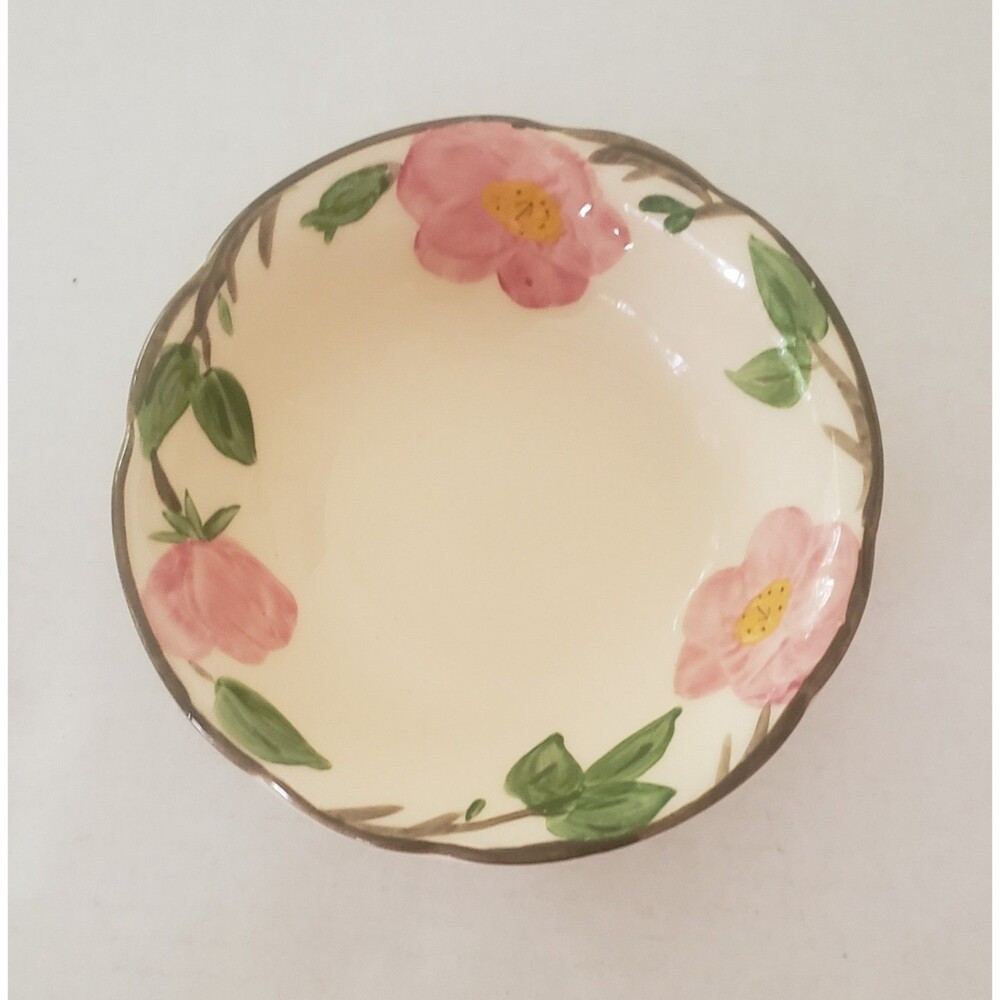 Franciscan Desert Rose Fruit Dessert Bowl Set of 3 England Pink - Picture 2 of 12